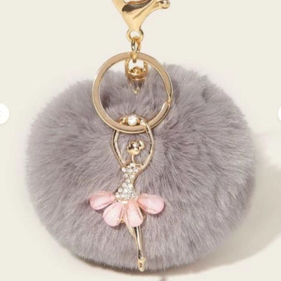 ✨Pom Pom  Ballerina Charm 🩰 Key Chain ✨ - Picture 4 of 6